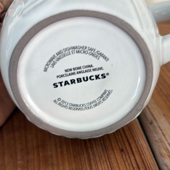 Starbucks 2013 Anniversary Blend Siren Mug, white, 14 ounces, Coffee Cup - Picture 7 of 7